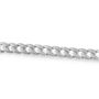 Men&rsquo;s Cuban Link Bracelet with Diamond in Sterling Silver, 8.5&rdquo; &#40;1 ct. tw.&#41;