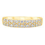 Diamond Double-Row Anniversary Band in 10K Gold &#40;1/2 ct. tw.&#41;