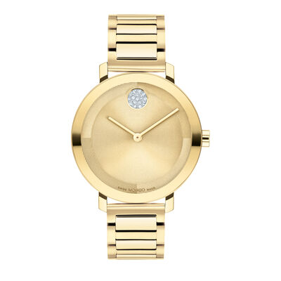 Evolution Ladies’ Dress Watch in Yellow Gold-Tone Ion-Plated Stainless Steel