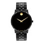 Museum Classic Men&#39;s Watch in Black Ion-Plated Stainless Steel, 40mm