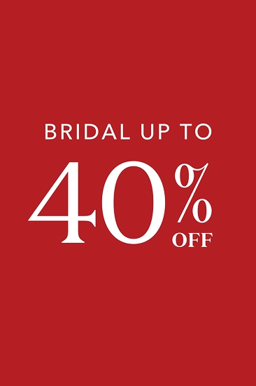 Bridal up to 40% off