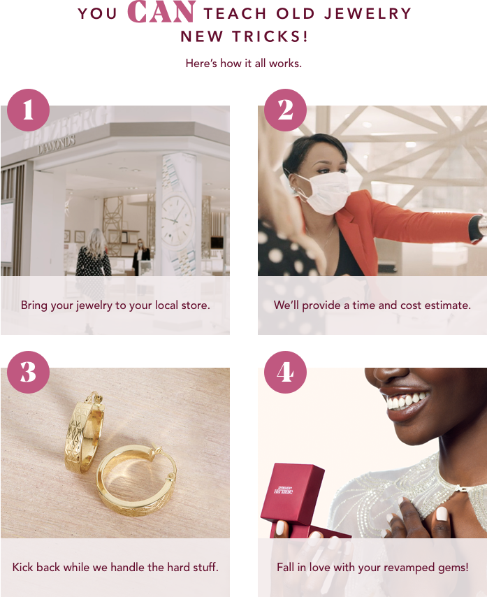 You can teach old jewelry new tricks. Here's how it all works.