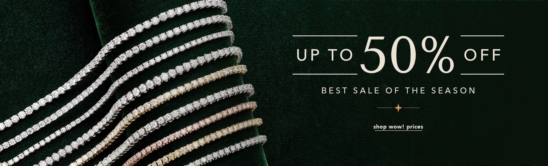 Up to 50% off. Best Sale of the season. Shop wow! Prices.