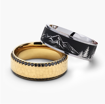 Men's wedding bands