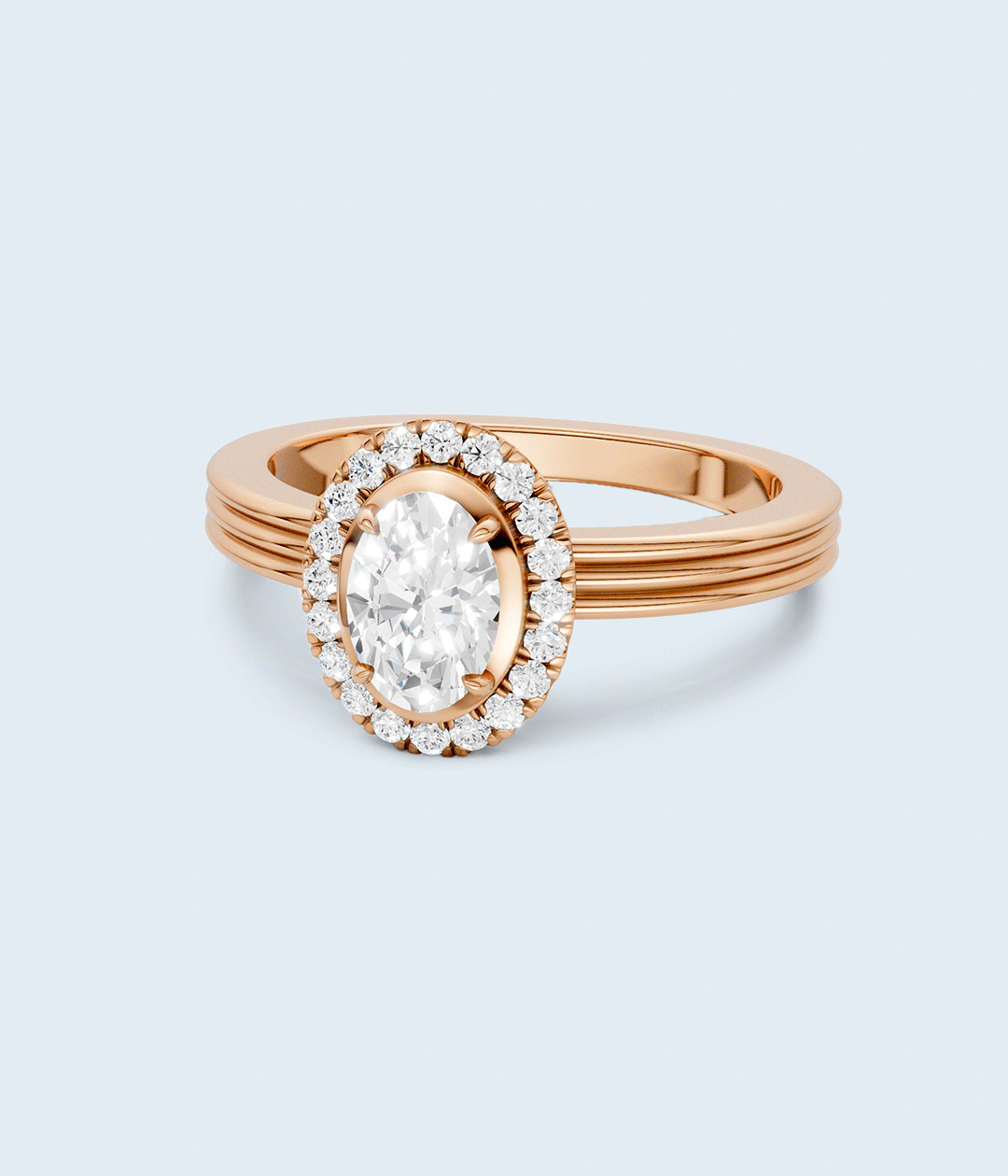 GIF showcasing a variety of different engagement rings.