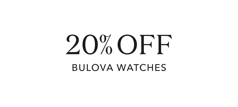 20% off bulova watches