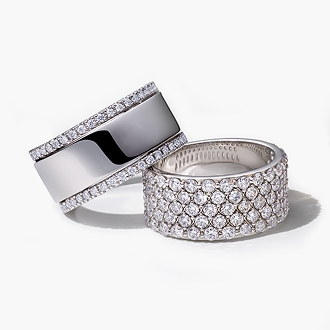 Shop white gold wedding rings