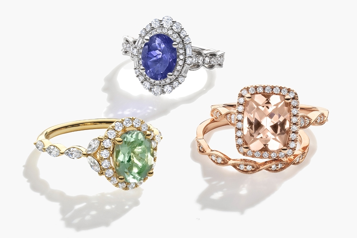 Alternative engagement rings