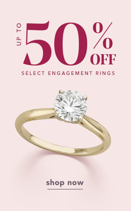 Up to 50% off Select Engagement Rings. Shop Now