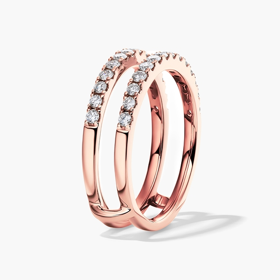 Shop rose gold wedding rings 