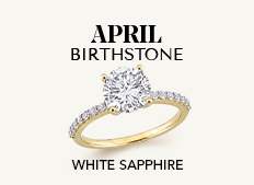 April Birthstone Save up to $200. Sapphire.