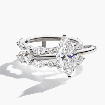 Enhancer wedding rings