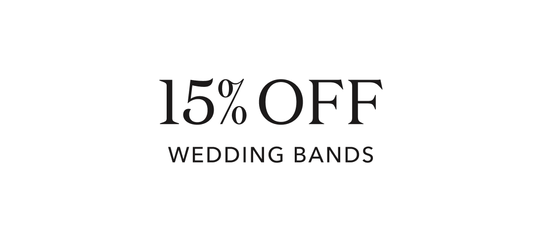 15% off wedding bands