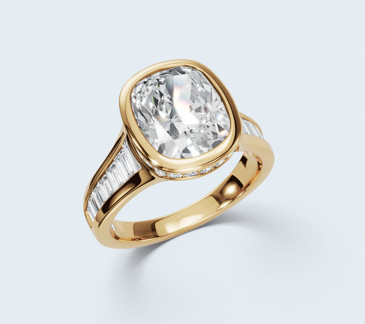 shop custom engagement rings