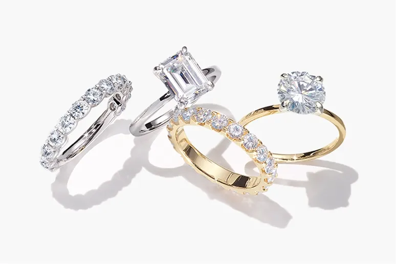 Alternative engagement rings