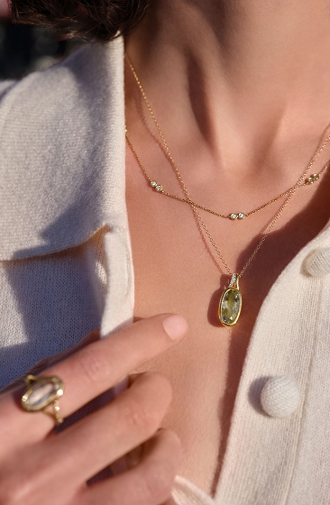 Shop gemstone jewelry.