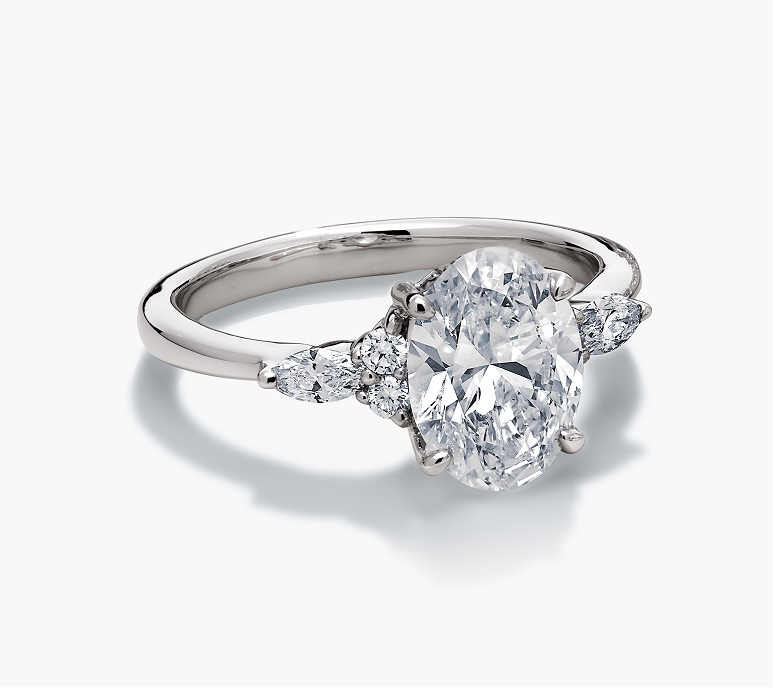 Shop side-stone rings