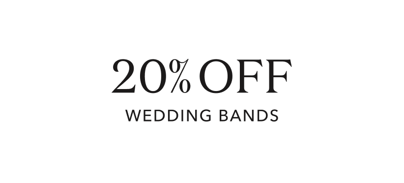20% off wedding bands