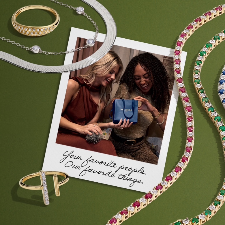 Laure by Aurate Lab-Created Gemstone and Lab-Created White