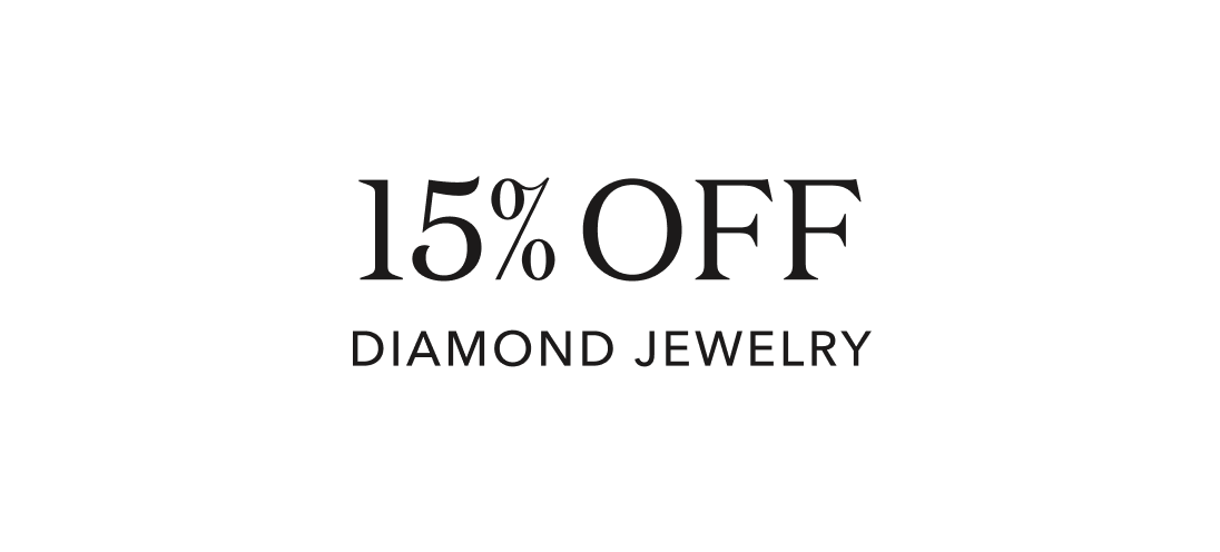 15% off diamond jewelry