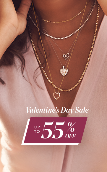 Valentine's Day Sale. Up to 55% off.