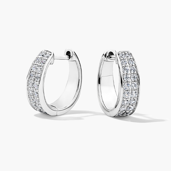 $149.99 lab grown diamond huggies