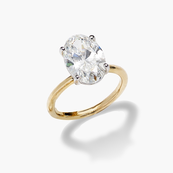 Solitaire engagement rings