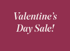 Valentine's Day sale. Up to 55% off.