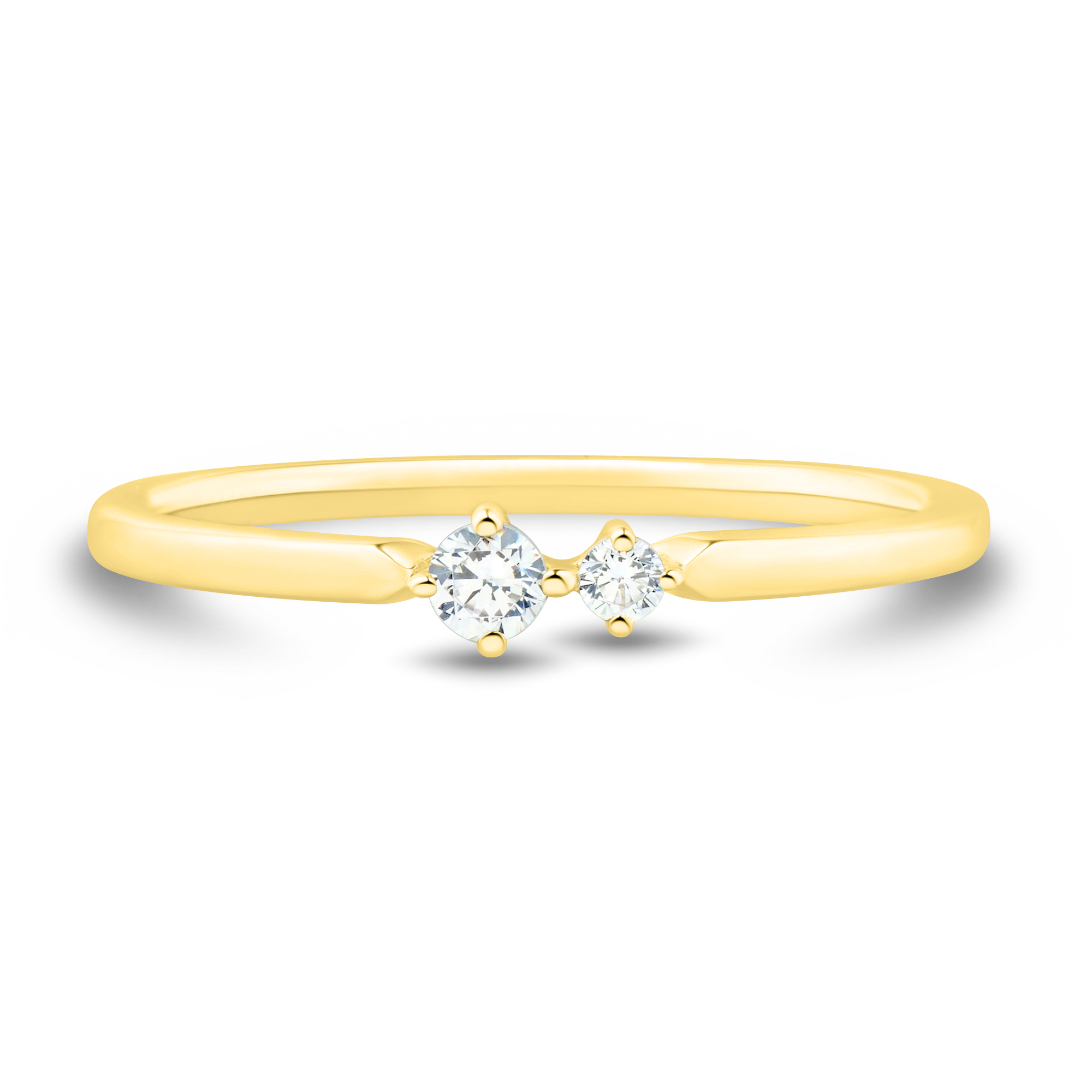 Buy Stunning Dew Design Gold Finger Ring Online | ORRA