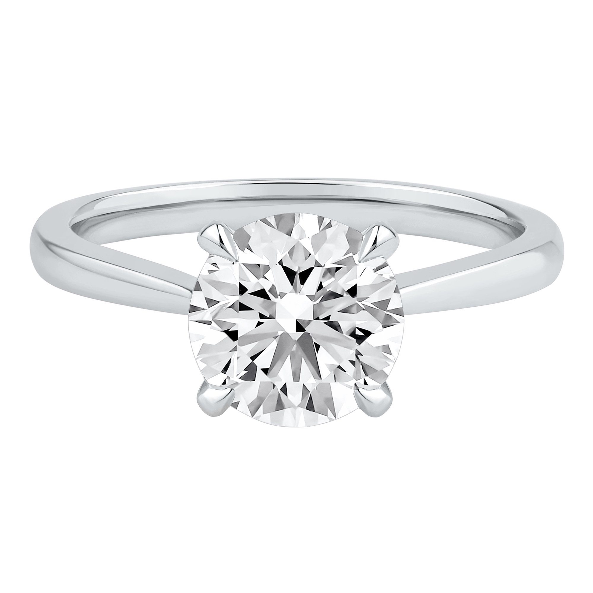 Helzberg Lab Grown Diamonds Lab Grown Diamond Solitaire Engagement Ring