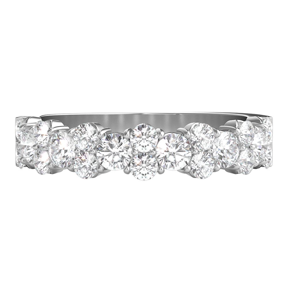 1 ct. tw. Diamond Band in 14K White Gold Helzberg Diamonds