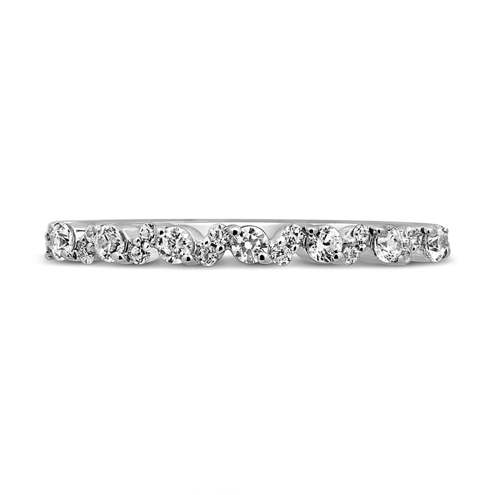 1/4 ct. tw. Diamond Stack Ring Helzberg Diamonds
