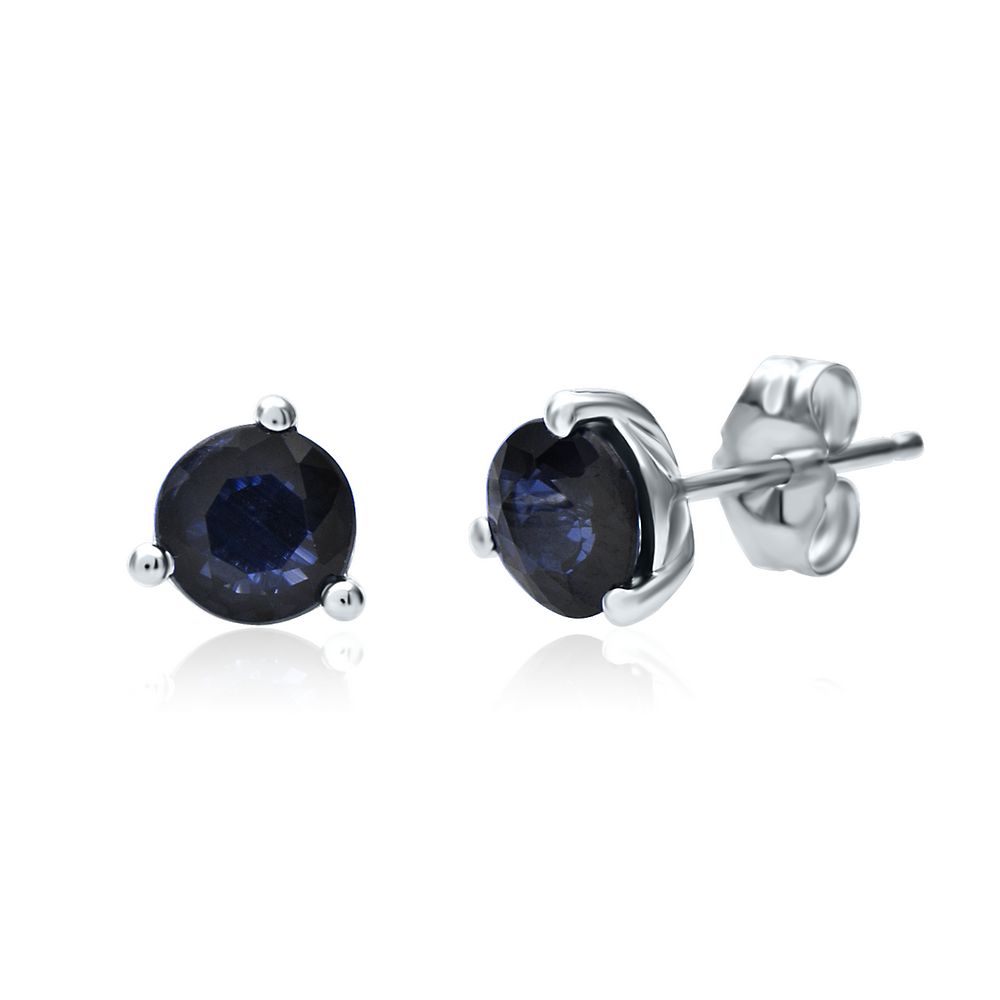 John Hardy Naga Stud Earring with Black Sapphire, Black Spinel - Monarch  Jewels Alaska