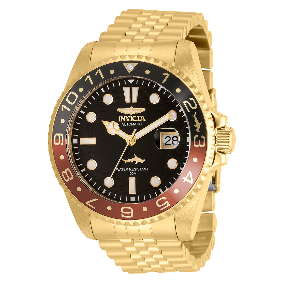 Invicta Men's Pro Diver Hammerhead Watch in Gold-Tone